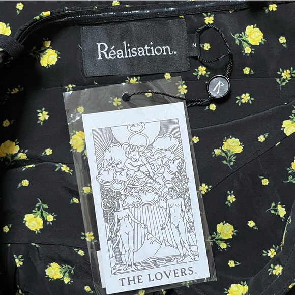 REALISATION PAR Iris Silk Dress - Florence Floral Print - Picture 11 of 15